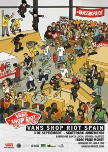VANS SHOP RIOT 2016 EN EL SKATEPARK DE VITORIA